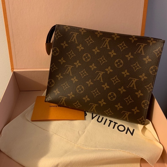 SOLD LV Toiletry Pouch 26 - Picture 2 of 5